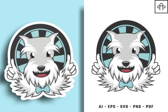 Beard Dog Chracter