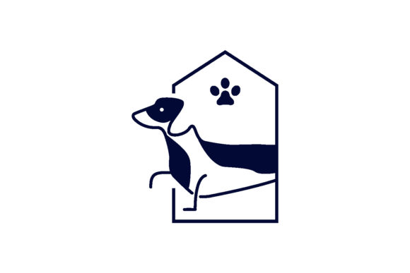 Dog in Kennel
