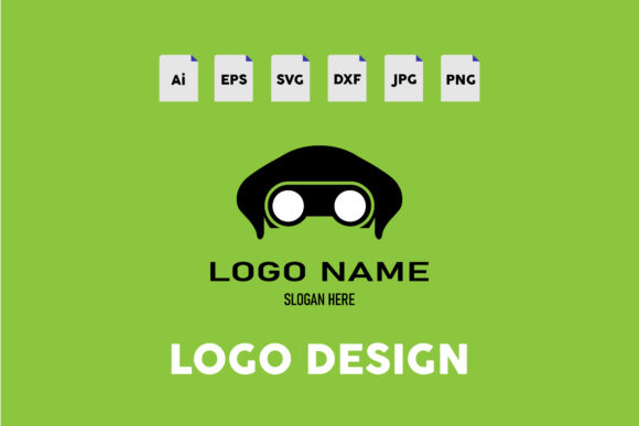 Logo Petshop Dog Glasses Green