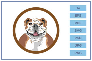 Pitbull Dog Logo Icon